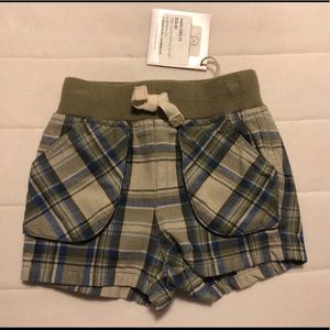 Hanna Andersson plaid shorts